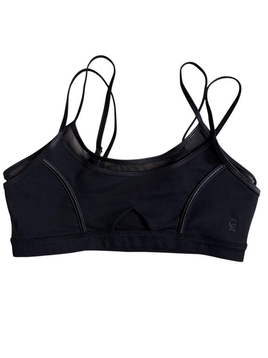 Good American Other - Good American Black Layered Sports Bra